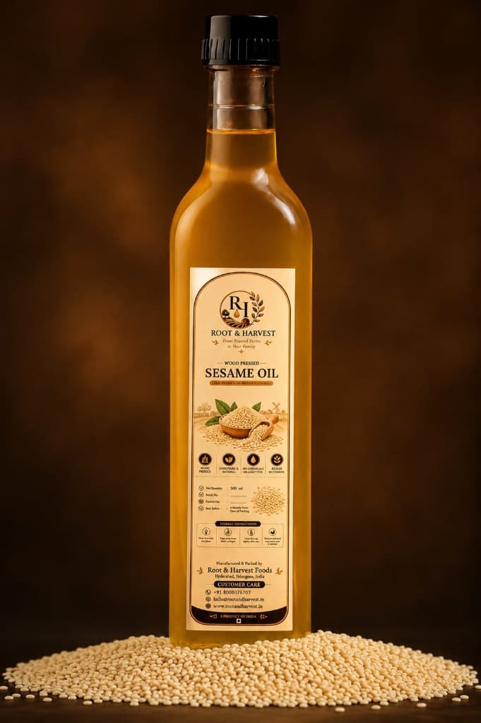 Wood Pressed Sesame Oil